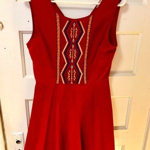 Flying Tomato Maroon Mini Dress Size M